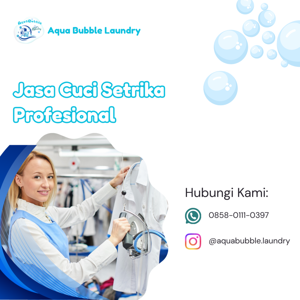 Jasa Cuci Setrika Profesional