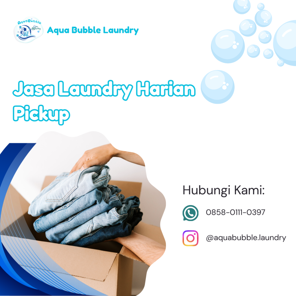 Jasa Laundry Harian Pickup